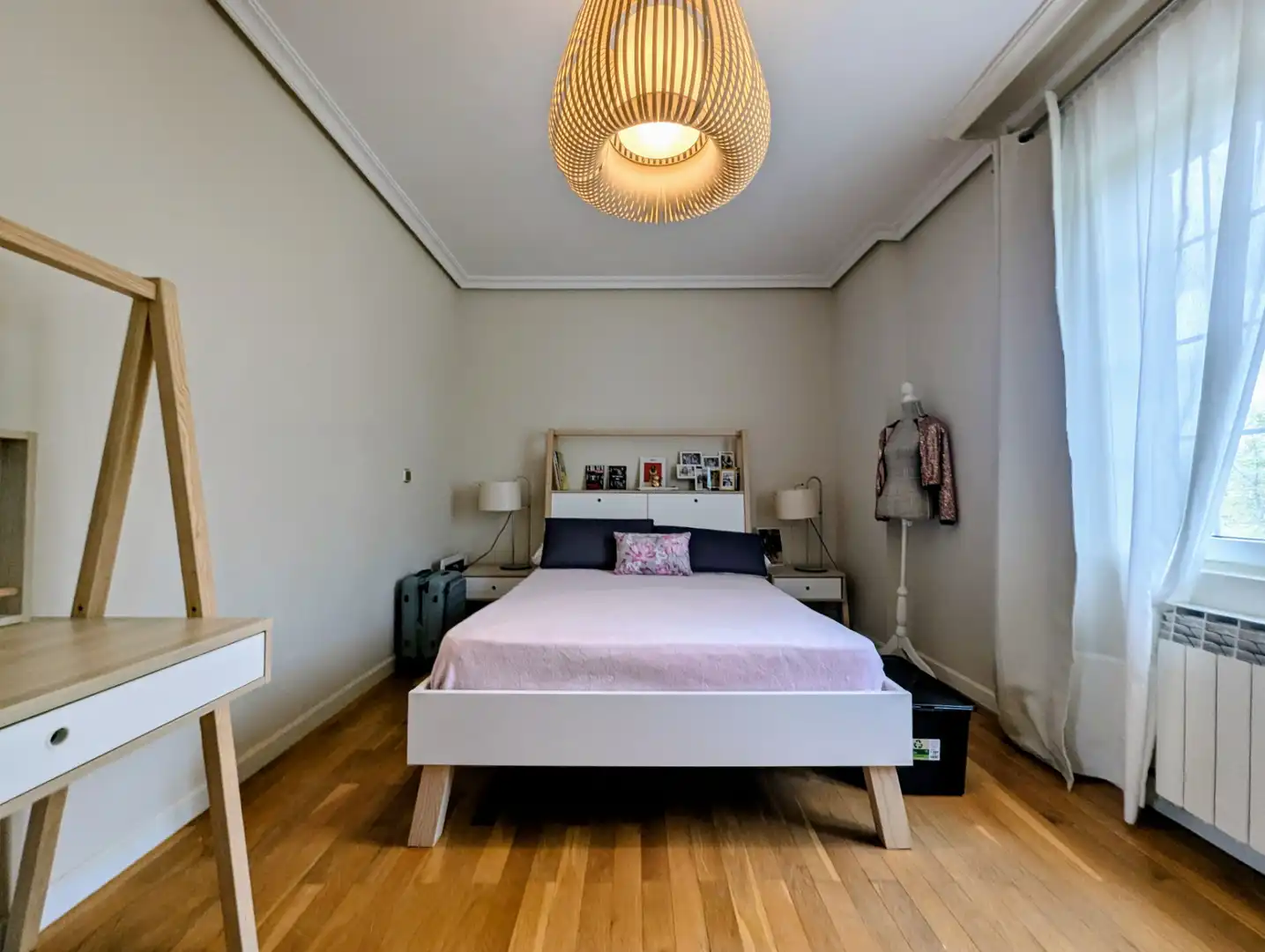 Bedroom of Houses for sale in Villamuriel de Cerrato  with Heating, Furnished and Balcony