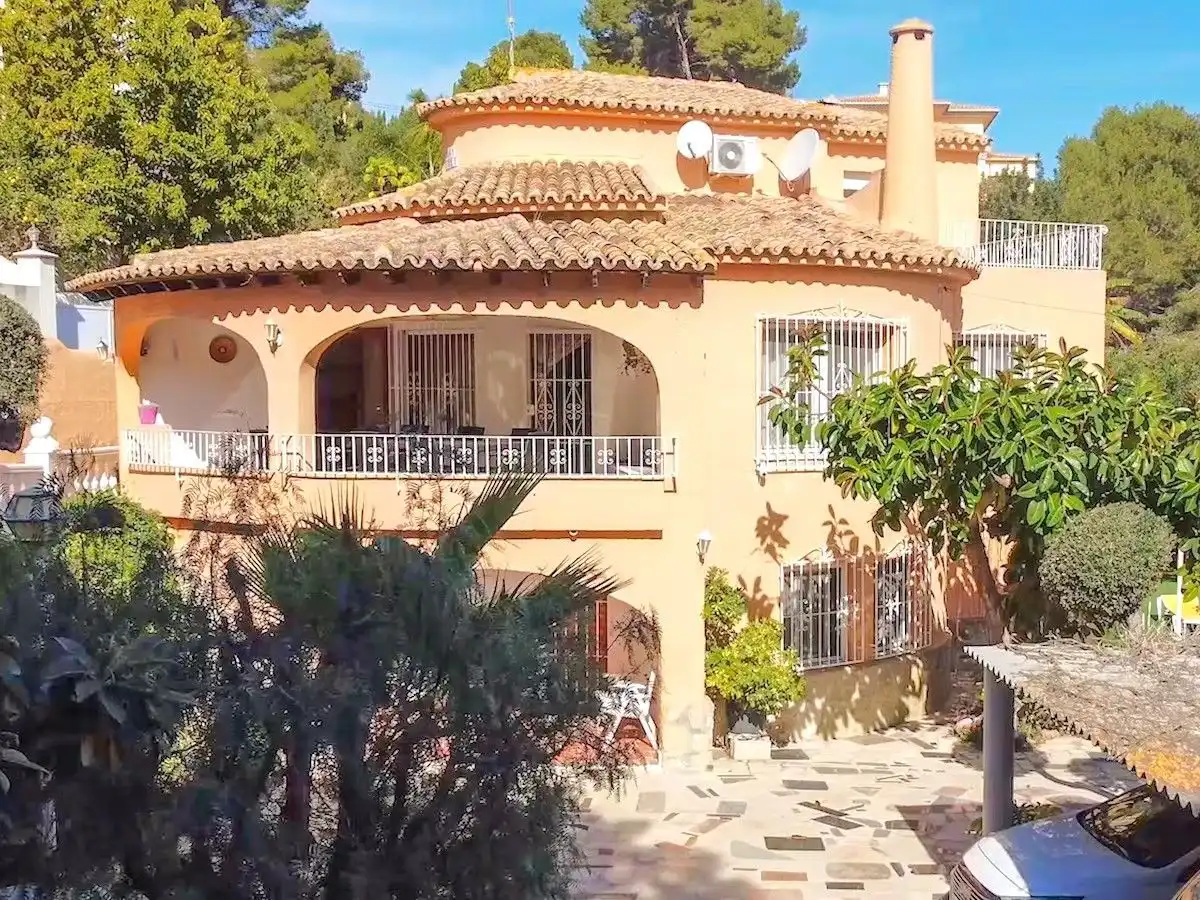 Exterior view of Houses for rent in Benissa  with Air Conditioner, Terrace and Swimming Pool