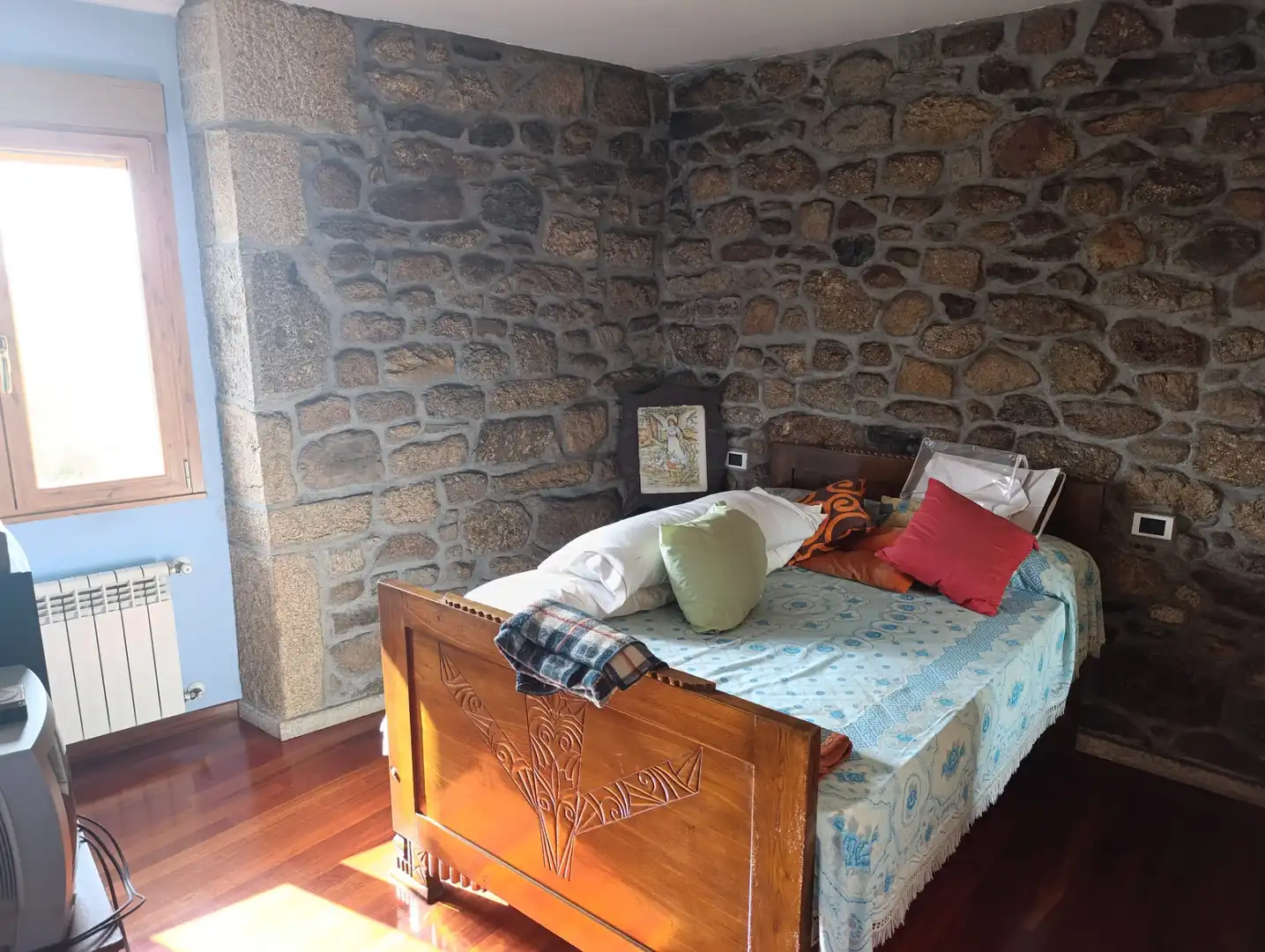 Habitación de Casa o chalet en venta en O Saviñao  con Jardín privado, Amueblado y Balcón