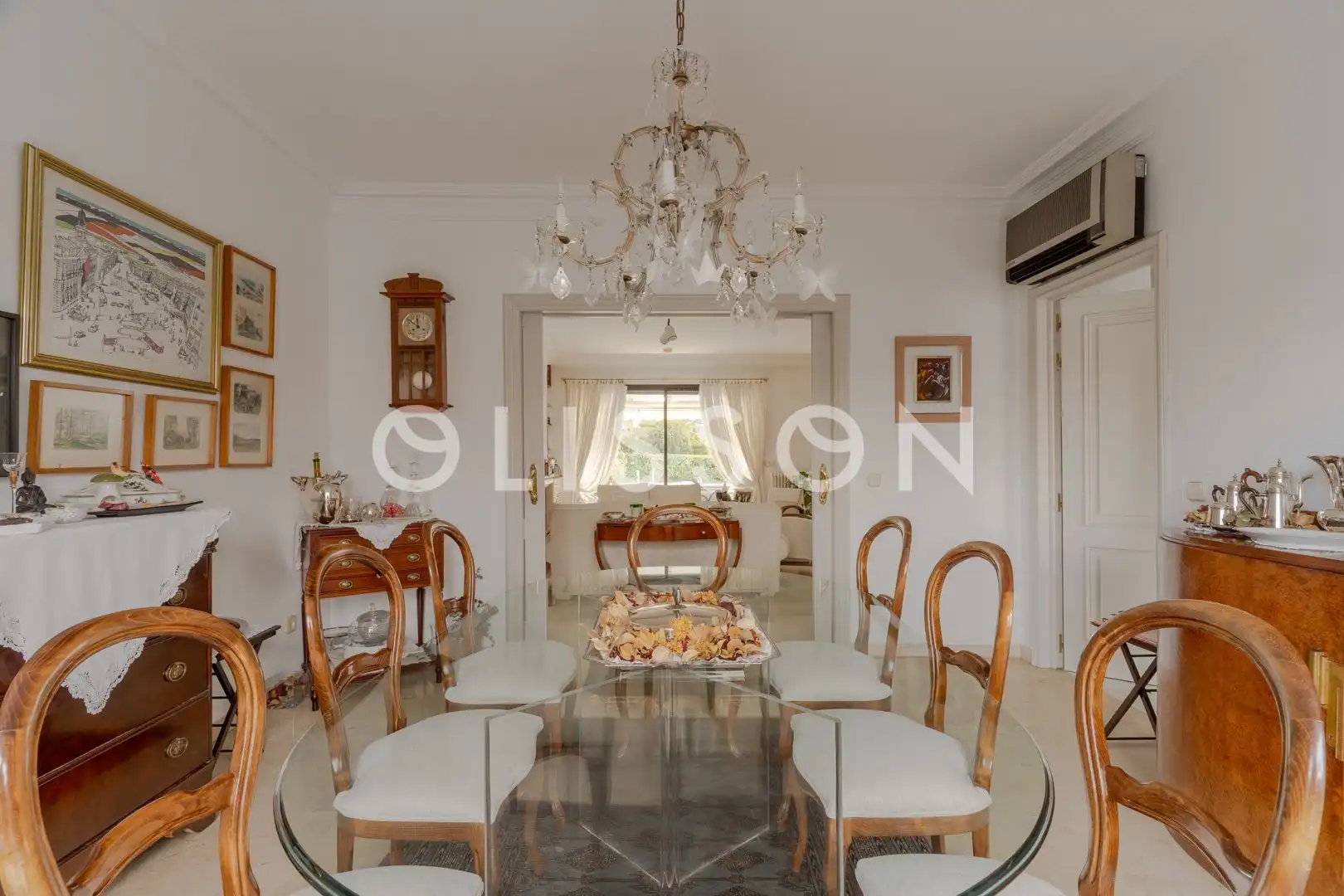 Comedor de Casa o chalet en venta en Madrid con Aire acondicionado, Calefacción y Jardín privado