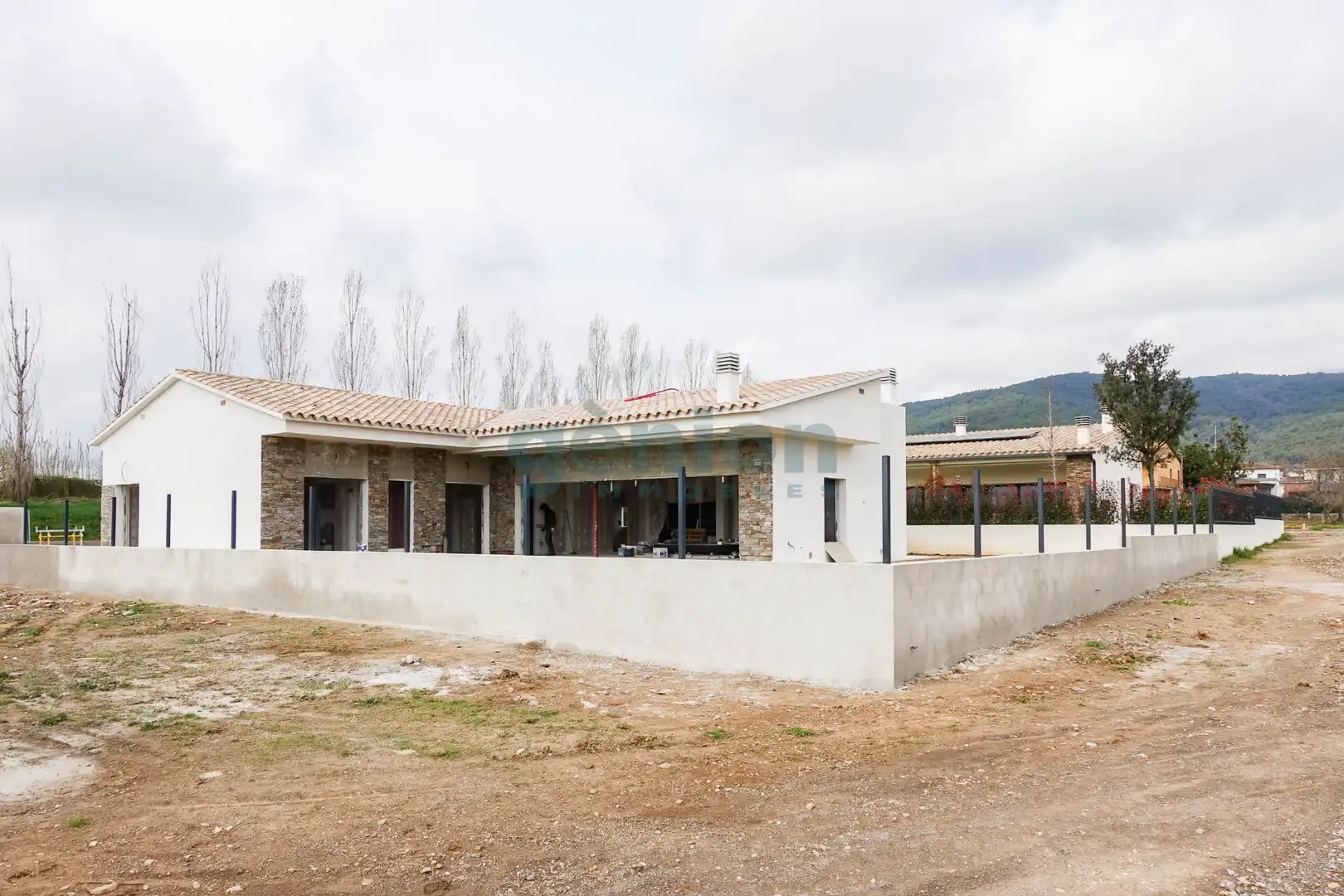 Vista exterior de Casa o xalet en venda en Maià de Montcal amb Aire condicionat, Calefacció i Jardí privat