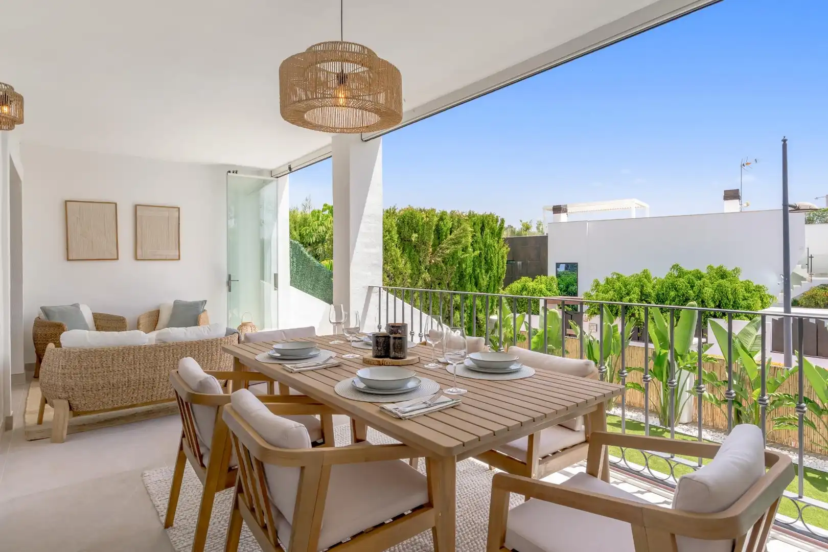 Terrassa de Casa adosada en venda en Estepona amb Aire condicionat, Calefacció i Terrassa
