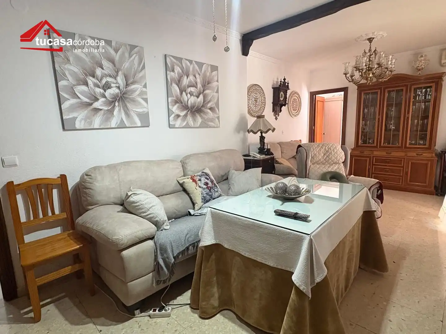 Sala de estar de Casa o chalet en venta en Córdoba con Aire acondicionado, Terraza y Trastero