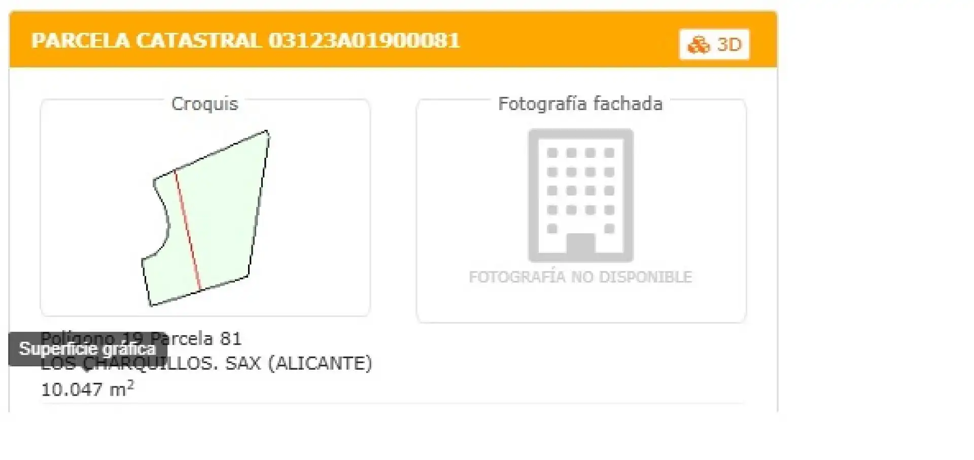 Residential land for sale in Sax, imagen 4