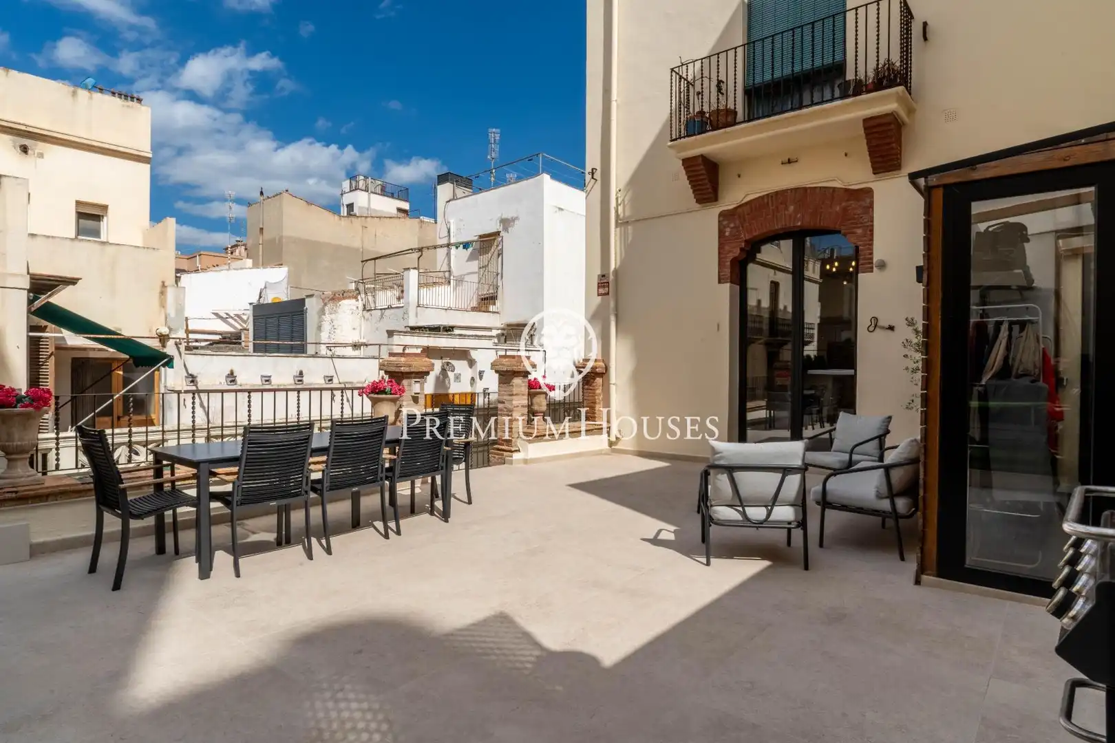 Terrace of Flat for sale in Vilanova i la Geltrú  with Air Conditioner, Heating and Terrace