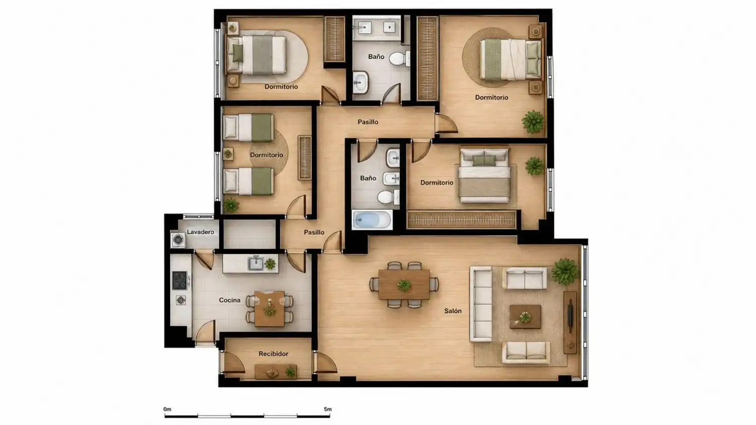 Piso en venta en Madrid con Aire acondicionado y Calefacción