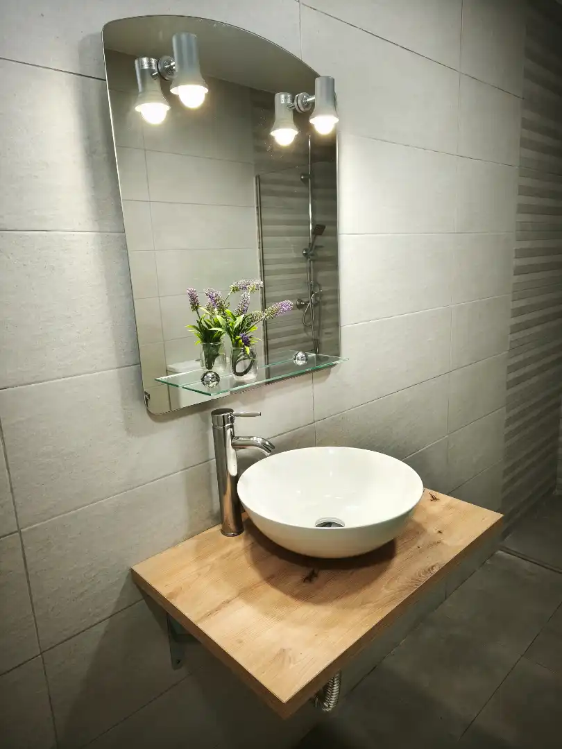 Bathroom of Flat for sale in Cangas   with Air Conditioner, Heating and Furnished