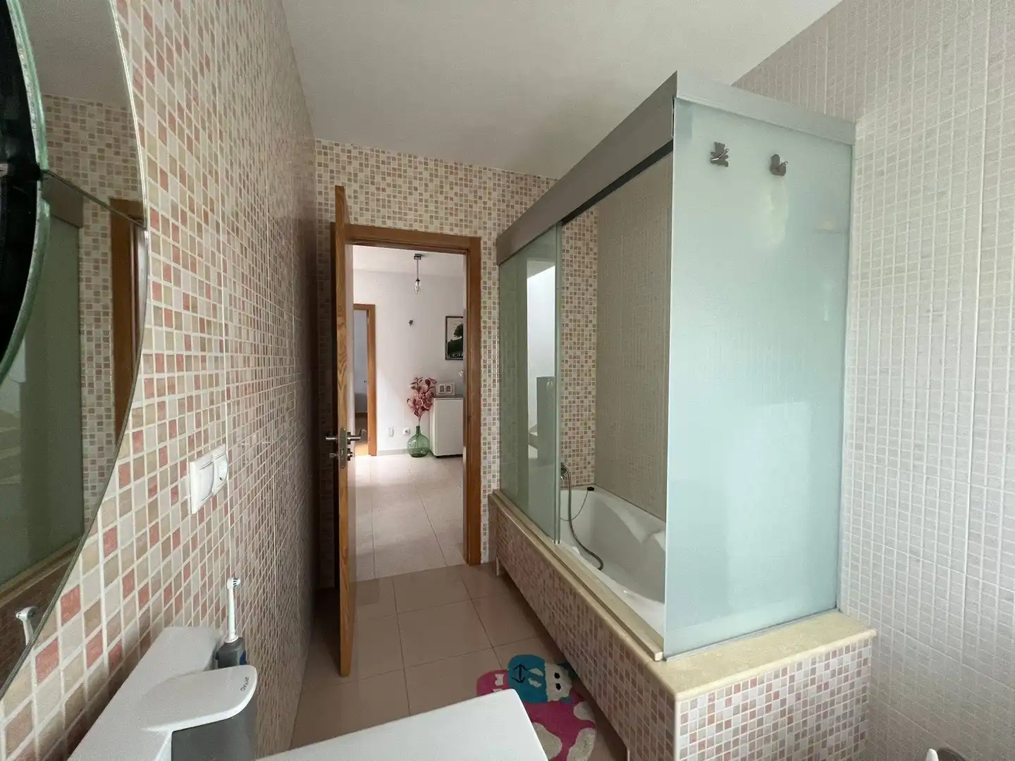 Bathroom of Houses for rent in Padrón  with Heating, Private garden and Storage room