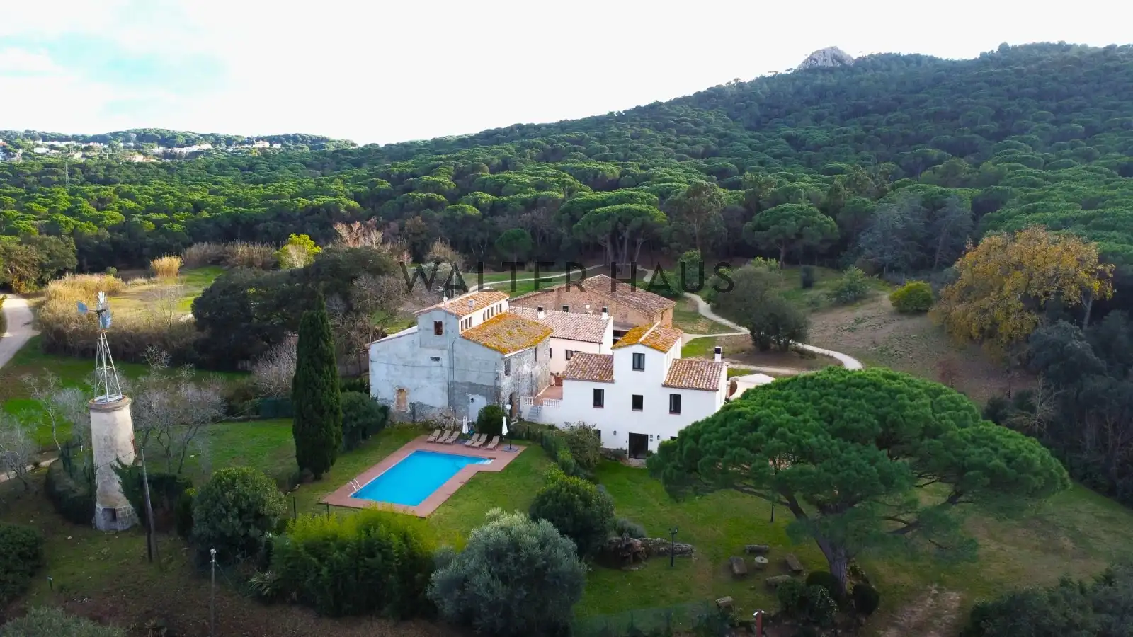 Jardín de Finca rústica en venta en Santa Cristina d'Aro con Calefacción, Jardín privado y Parquet