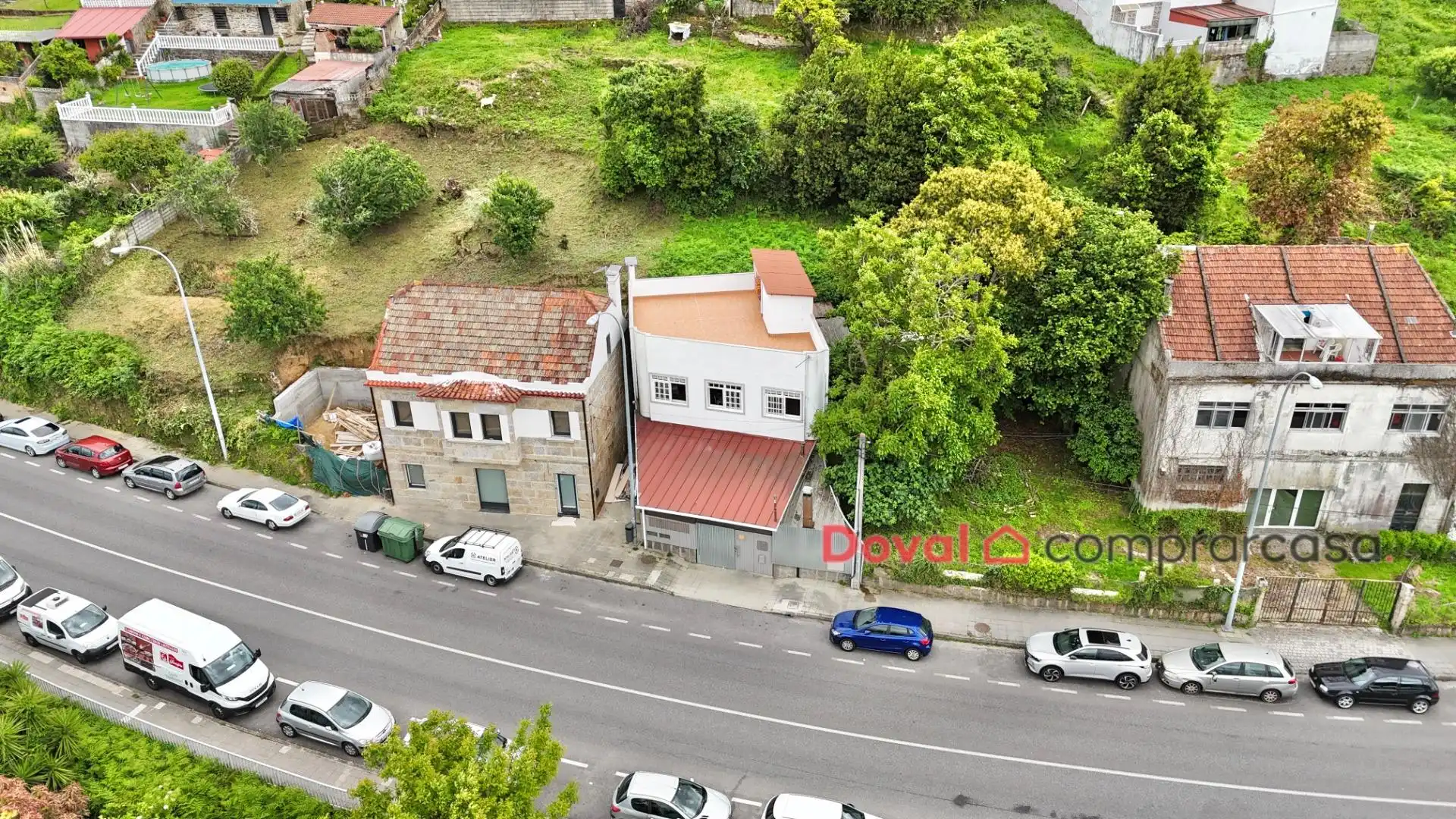 Vista exterior de Casa o chalet en venta en Vigo  con Terraza
