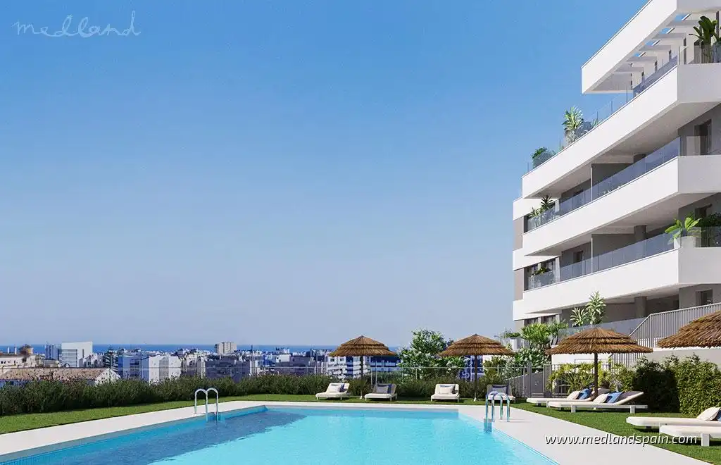 Apartament amb piscina en venda a Estepona Pueblo, imagen 5