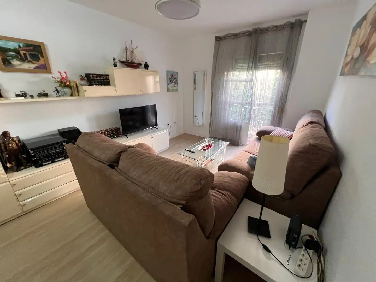 Wohnzimmer von Wohnung zum Verkauf in Cádiz mit Möbliert und Balkon