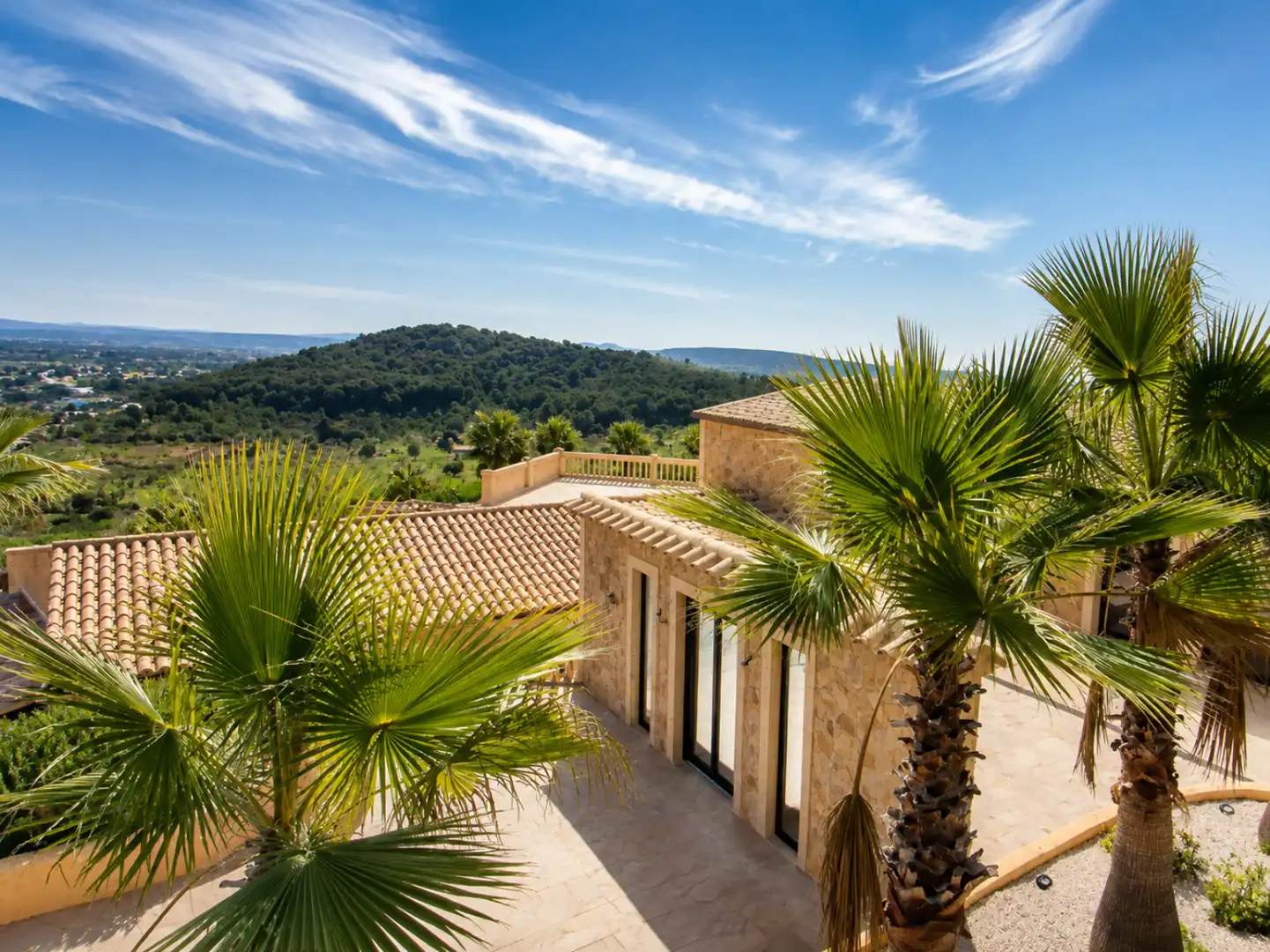 Exterior view of Houses for rent in Alaró  with Air Conditioner, Heating and Storage room