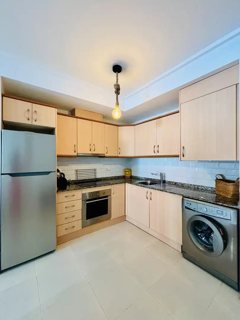Kitchen of Ground floor for rent in Los Alcázares  with Air Conditioner, Terrace and Furnished