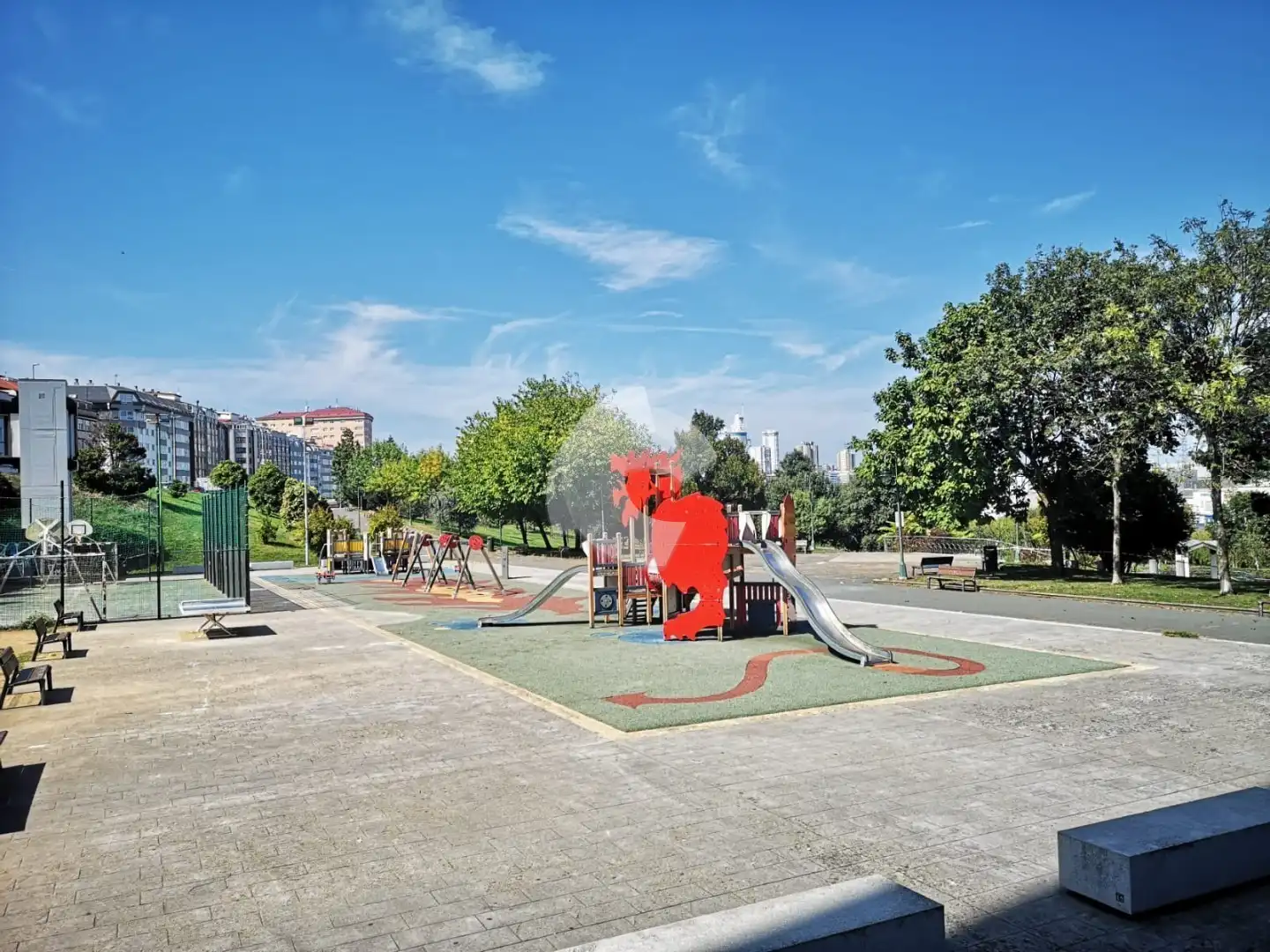 Vista exterior de Pis en venda en A Coruña Capital 