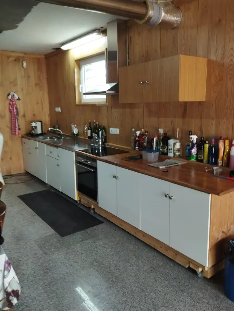 Cuina de Casa o xalet en venda en Coristanco amb Jardí privat, Terrassa i Balcó