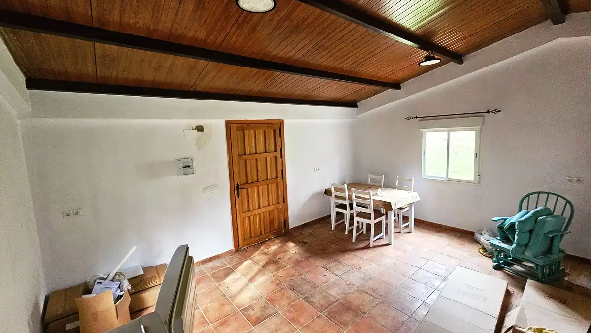 Comedor de Finca rústica en venta en Santa Ana la Real con Calefacción, Jardín privado y Terraza