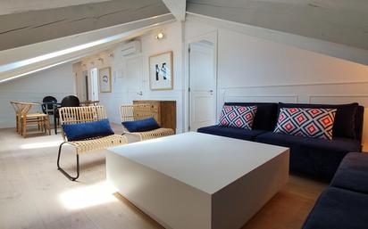 Living room of Attic for sale in  Madrid Capital  with Air Conditioner