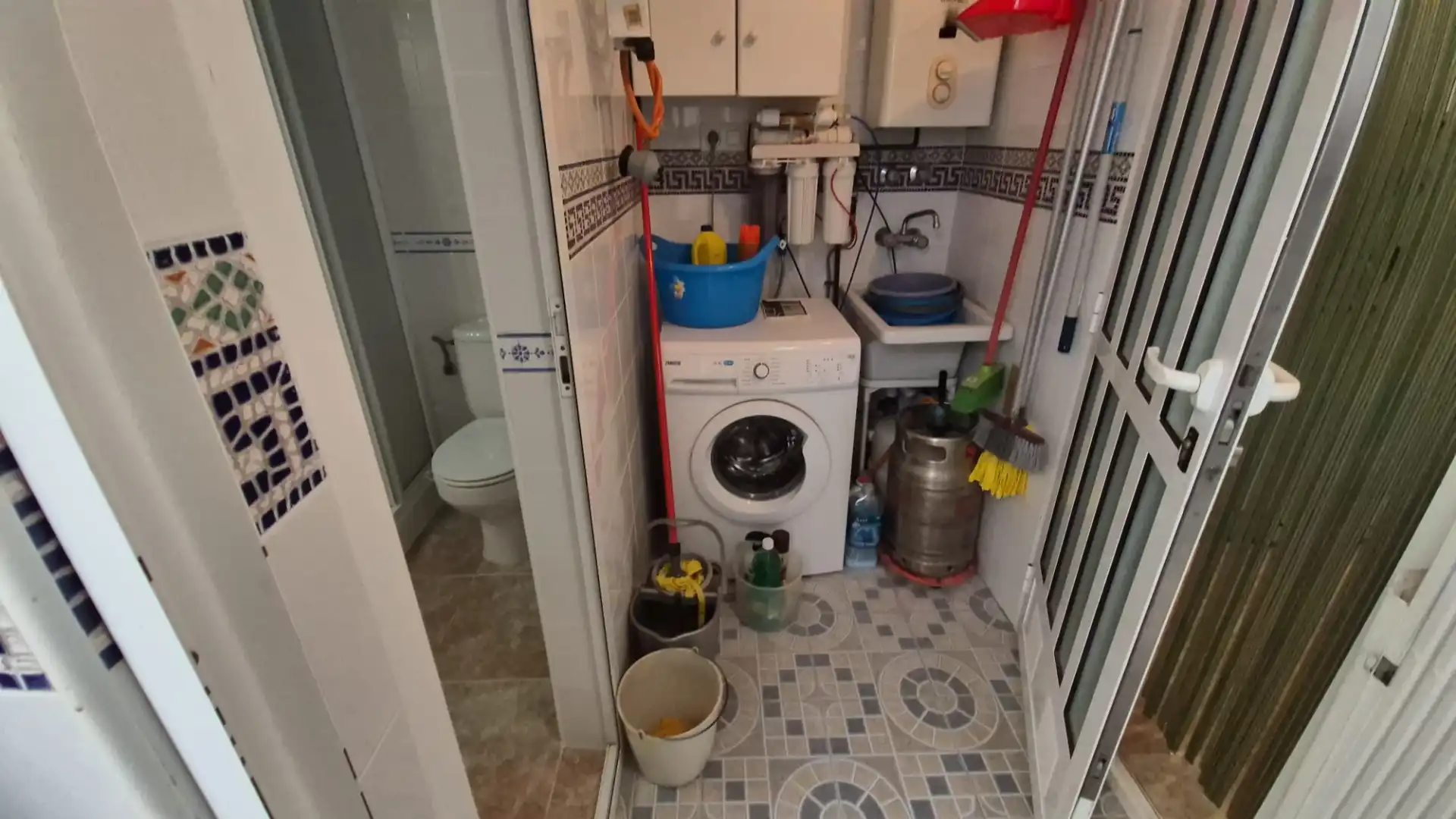 Baño de Casa adosada en venta en Pilar de la Horadada con Aire acondicionado, Terraza y Amueblado