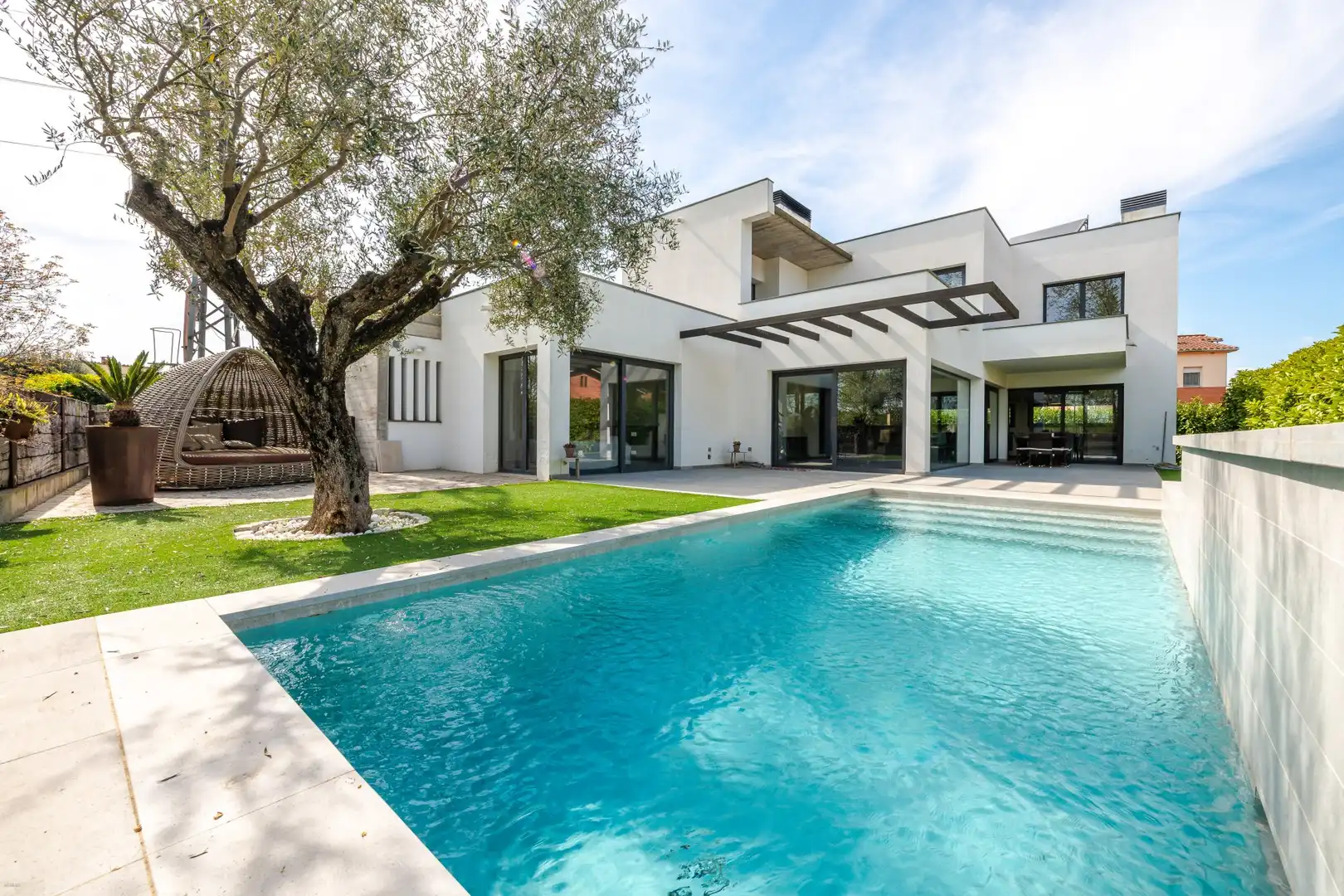 Piscina de Casa o chalet en venta en Cornellà del Terri