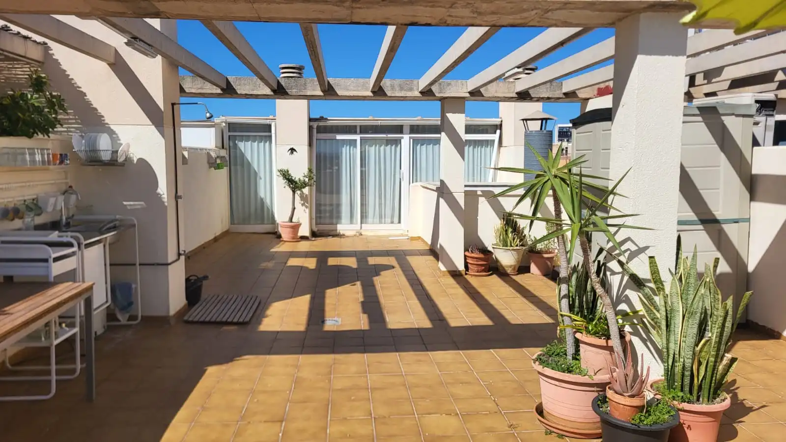 Terraza de Ático de alquiler en Sant Joan d'Alacant con Aire acondicionado, Calefacción y Terraza