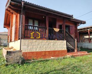 Exterior view of House or chalet for sale in Junta de Traslaloma  with Heating, Storage room and Furnished
