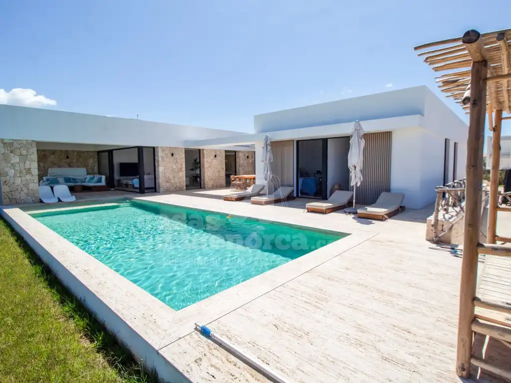 Swimming pool of Houses for sale in Ciutadella de Menorca  with Air Conditioner, Private garden and Terrace