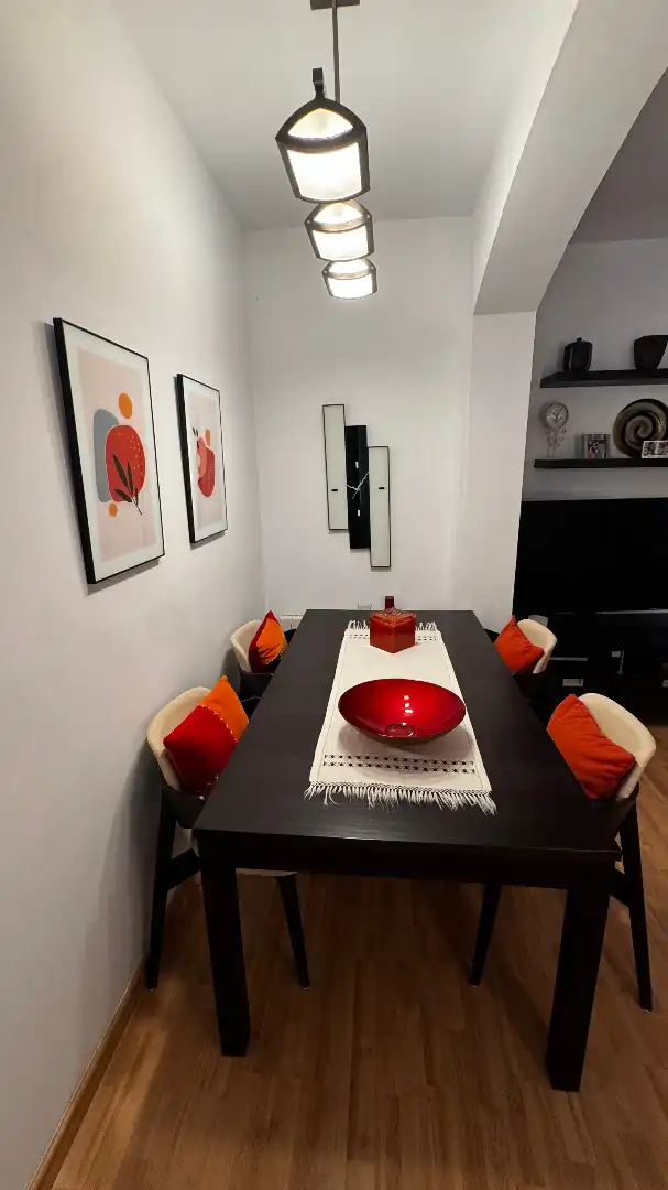Esszimmer von Wohnung zum Verkauf in Roda de Berà mit Klimaanlage, Heizung und Parkett