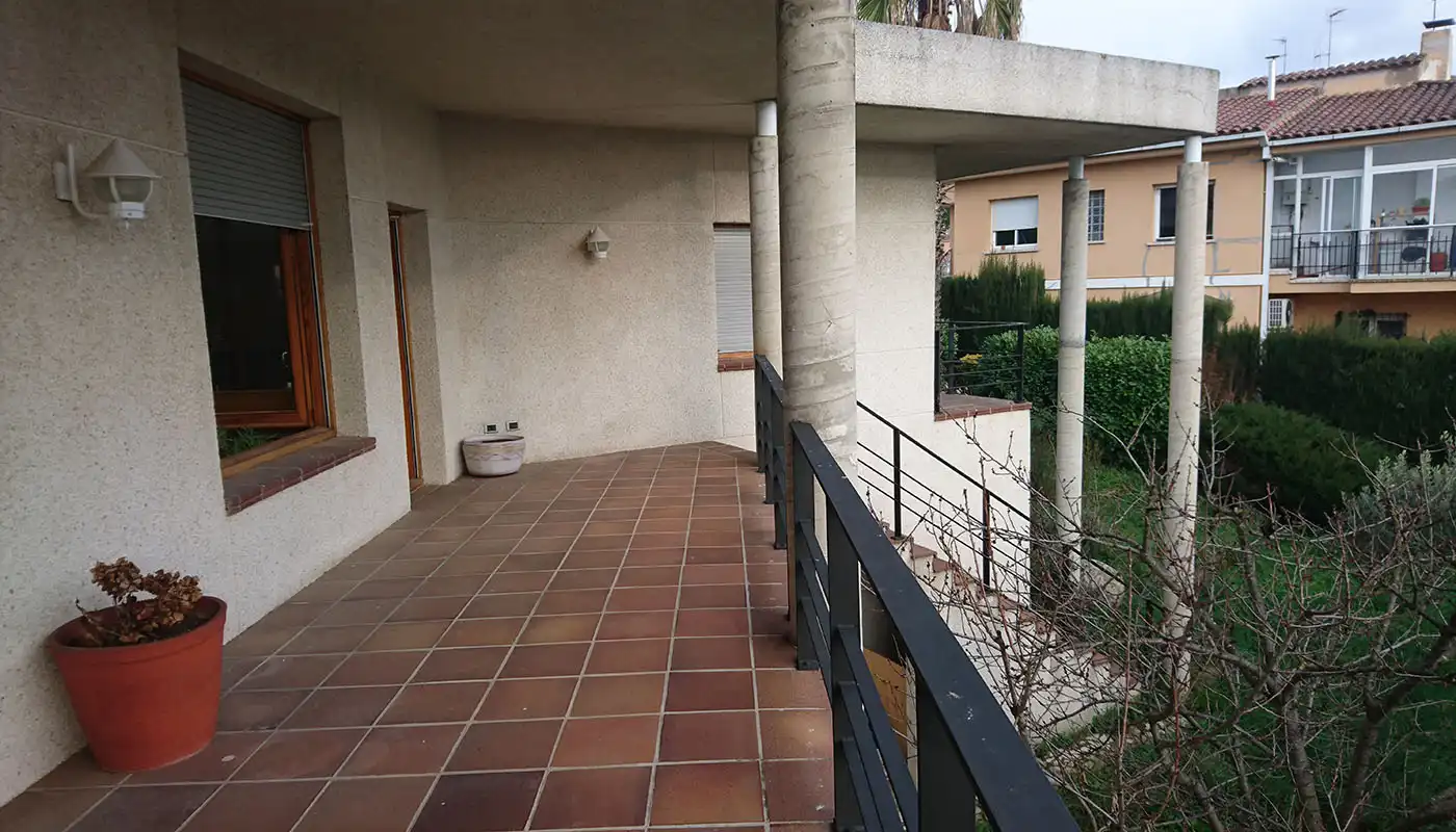 Terrassa de Casa o xalet en venda en Hostalric amb Aire condicionat, Calefacció i Jardí privat