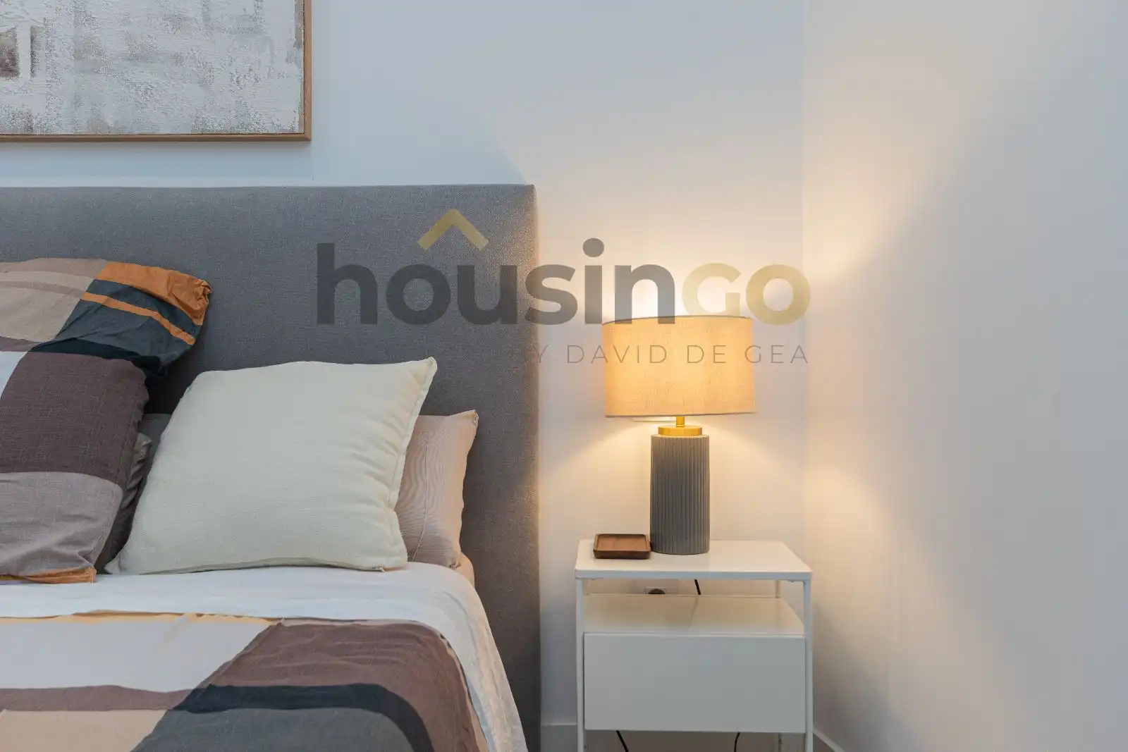 Bedroom of Flat for rent in Madrid  with Air Conditioner, Heating and Furnished