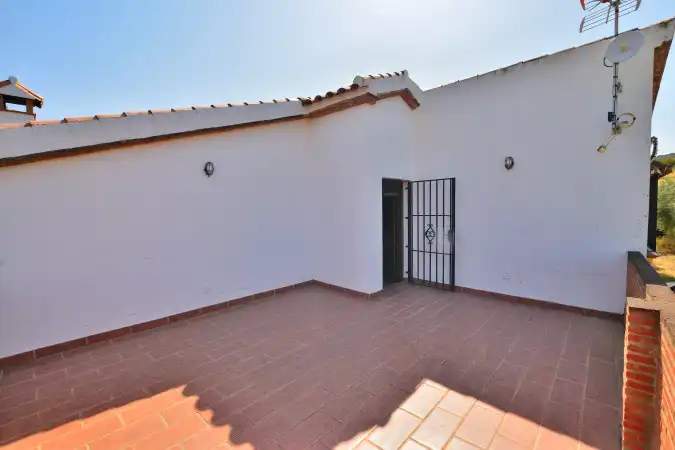 Terraza de Finca rústica en venta en Arriate con Jardín privado, Terraza y Piscina