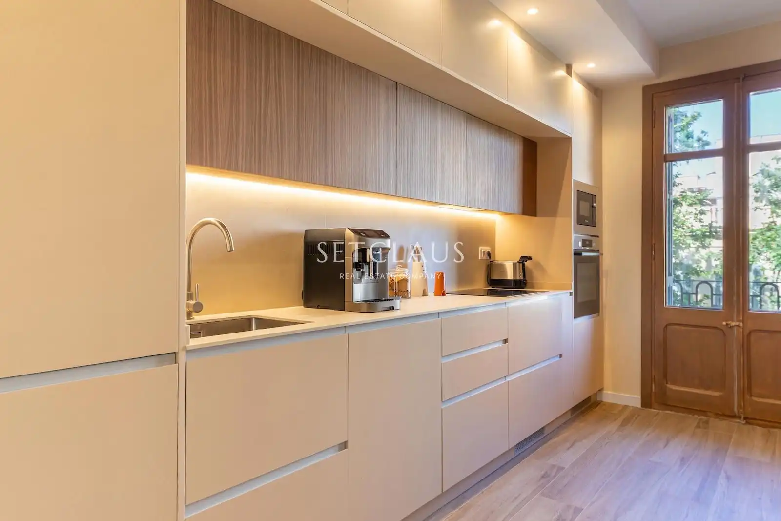 Cocina de Piso en venta en Barcelona con Aire acondicionado, Calefacción y Parquet