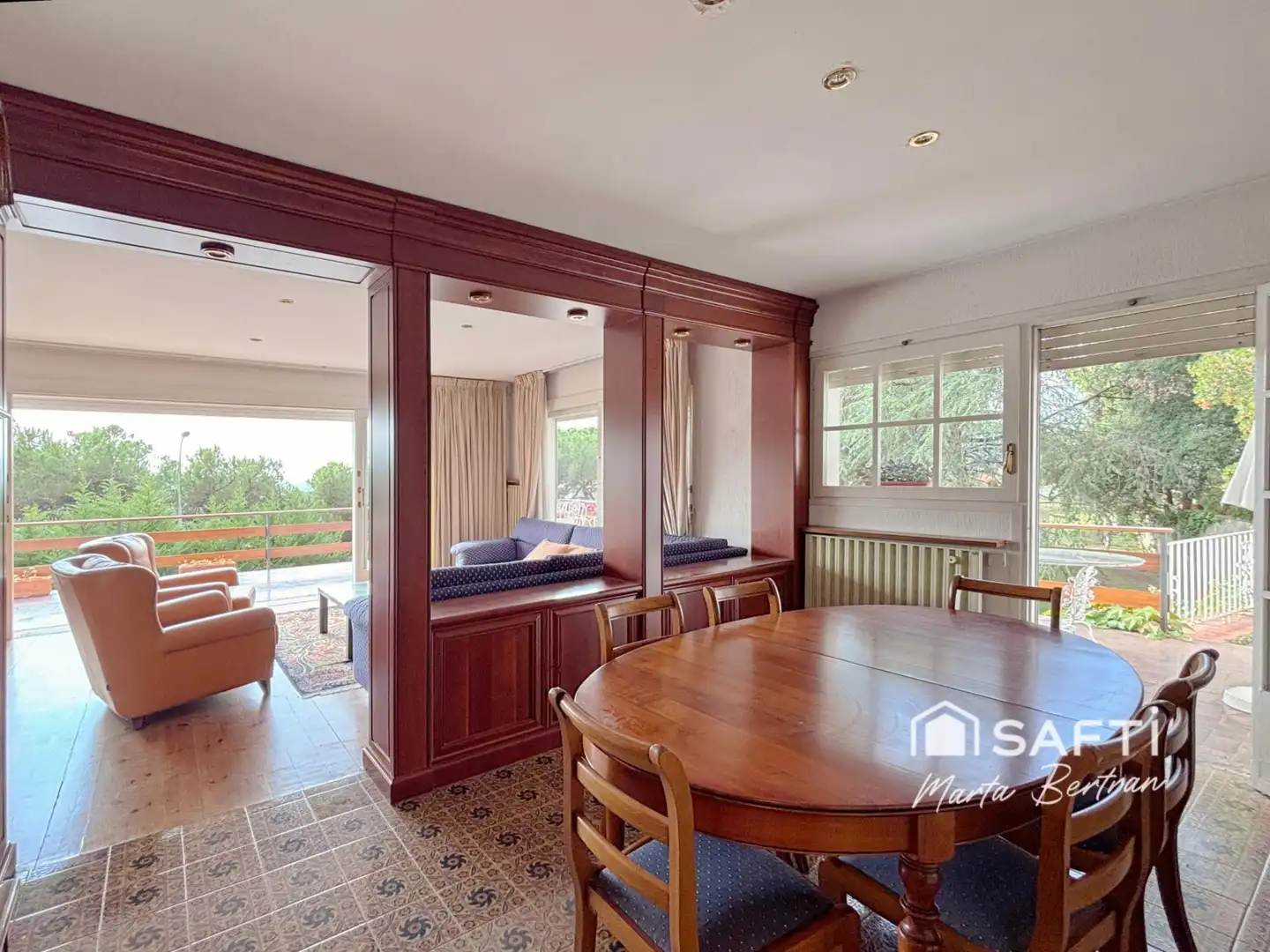 Comedor de Finca rústica en venta en Sant Feliu de Codines con Calefacción, Terraza y Piscina