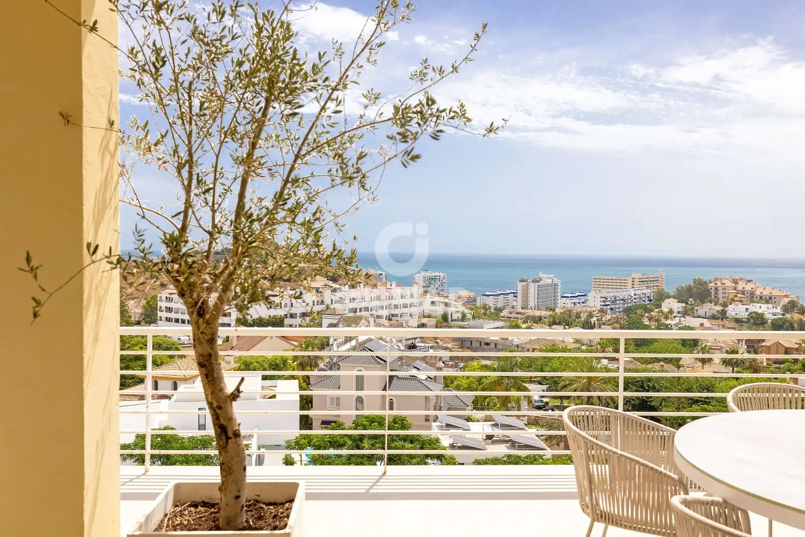 Terraza de Dúplex en venta en Benalmádena con Calefacción, Jardín privado y Piscina