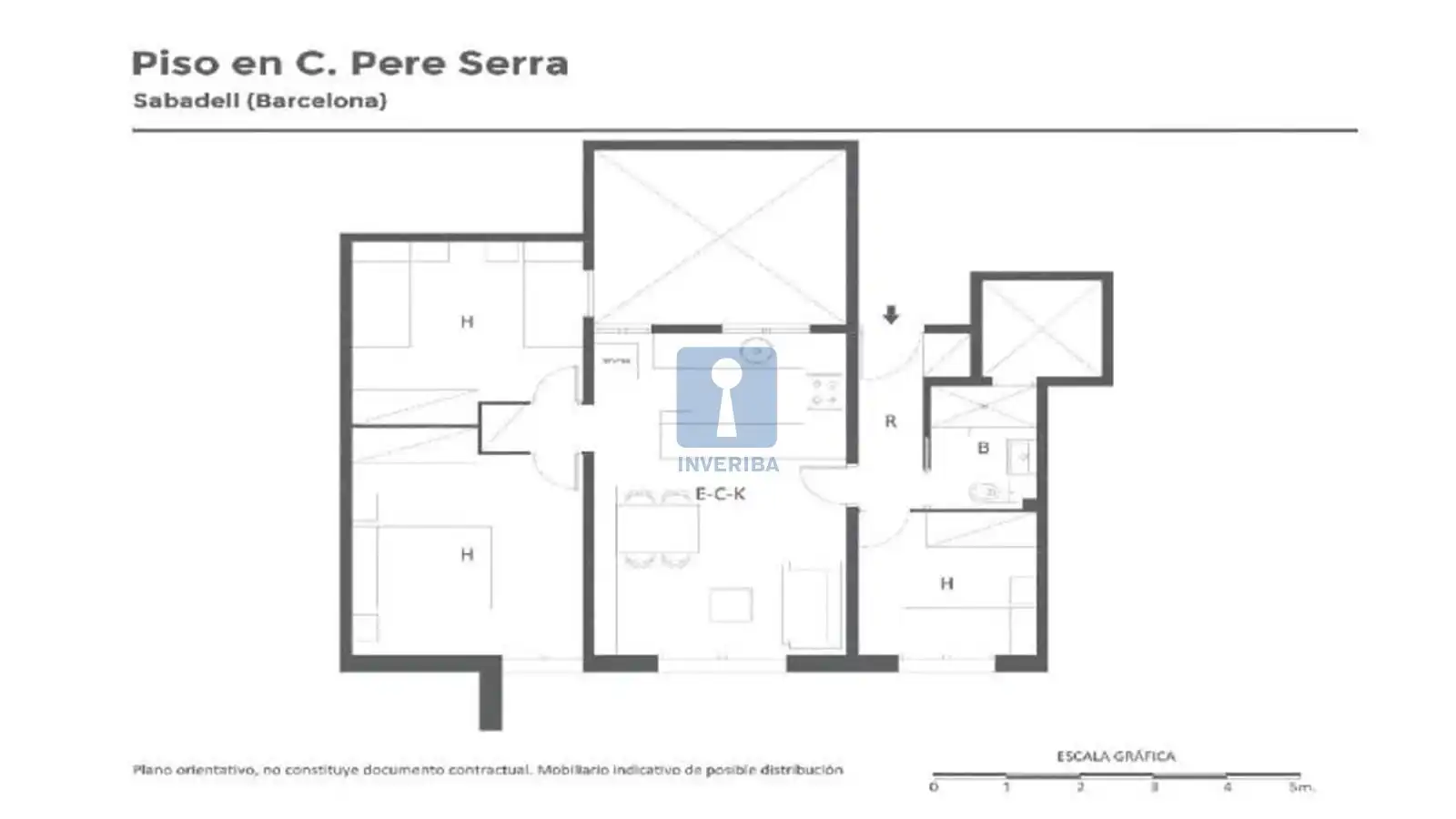 Flat for sale in Sabadell