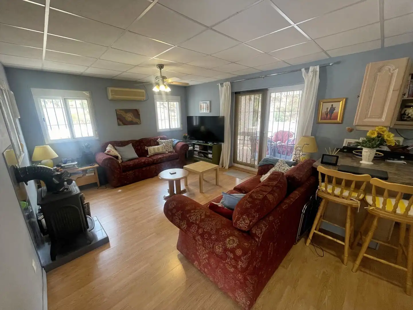 Living room of Country homes for sale in Álora  with Air Conditioner, Private garden and Terrace
