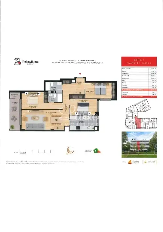 Wohnung mit Garten zum Verkauf in Amorebieta-Etxano, imagen 6