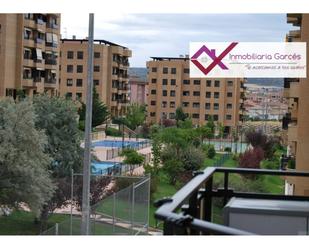 Exterior view of Flat for sale in Cuenca Capital  with Private garden, Terrace and Storage room