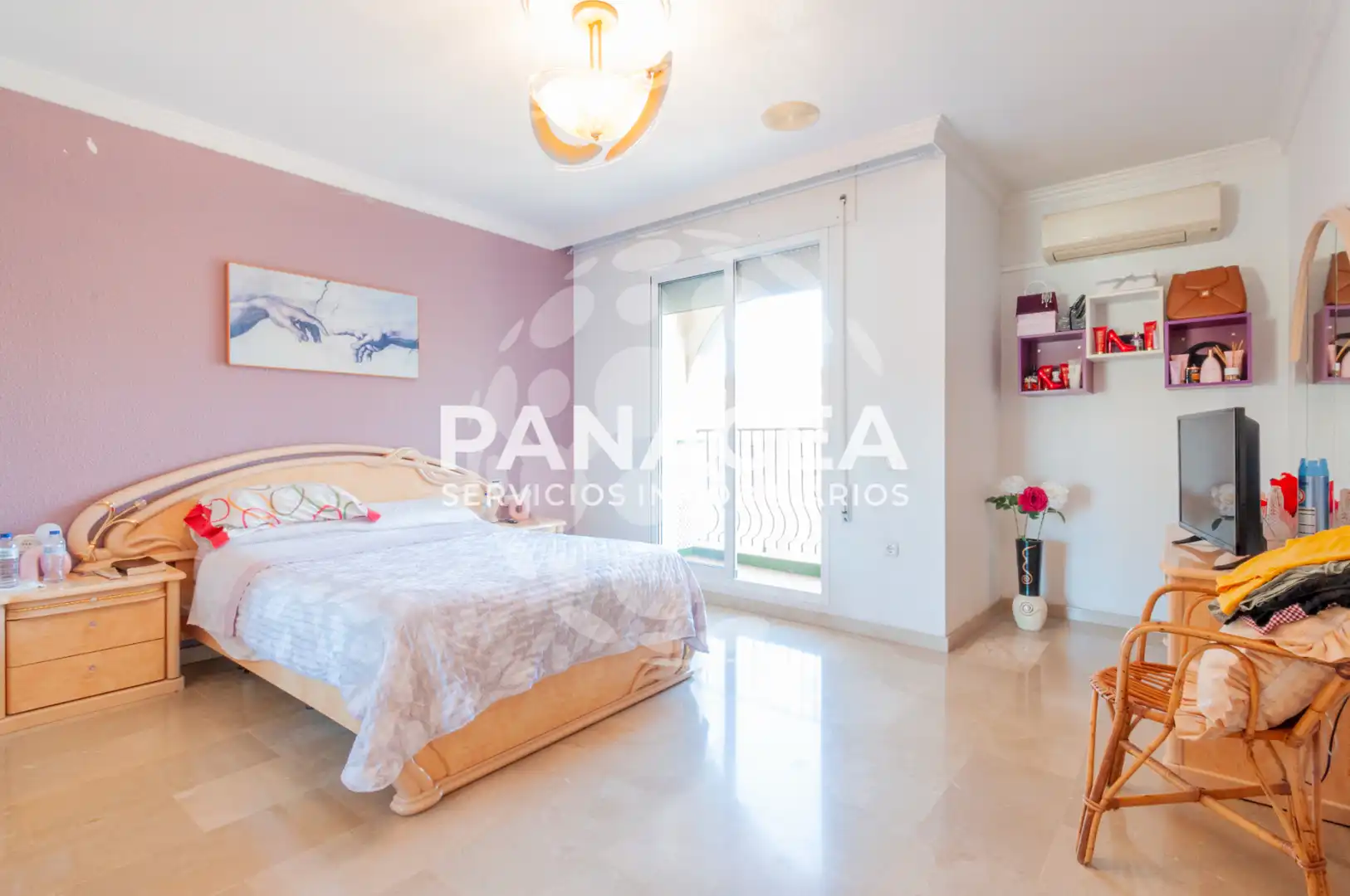 Bedroom of Houses for sale in Roquetas de Mar  with Air Conditioner, Terrace and Furnished