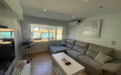 Living room of Flat for sale in Alicante / Alacant  with Air Conditioner, Furnished and Oven