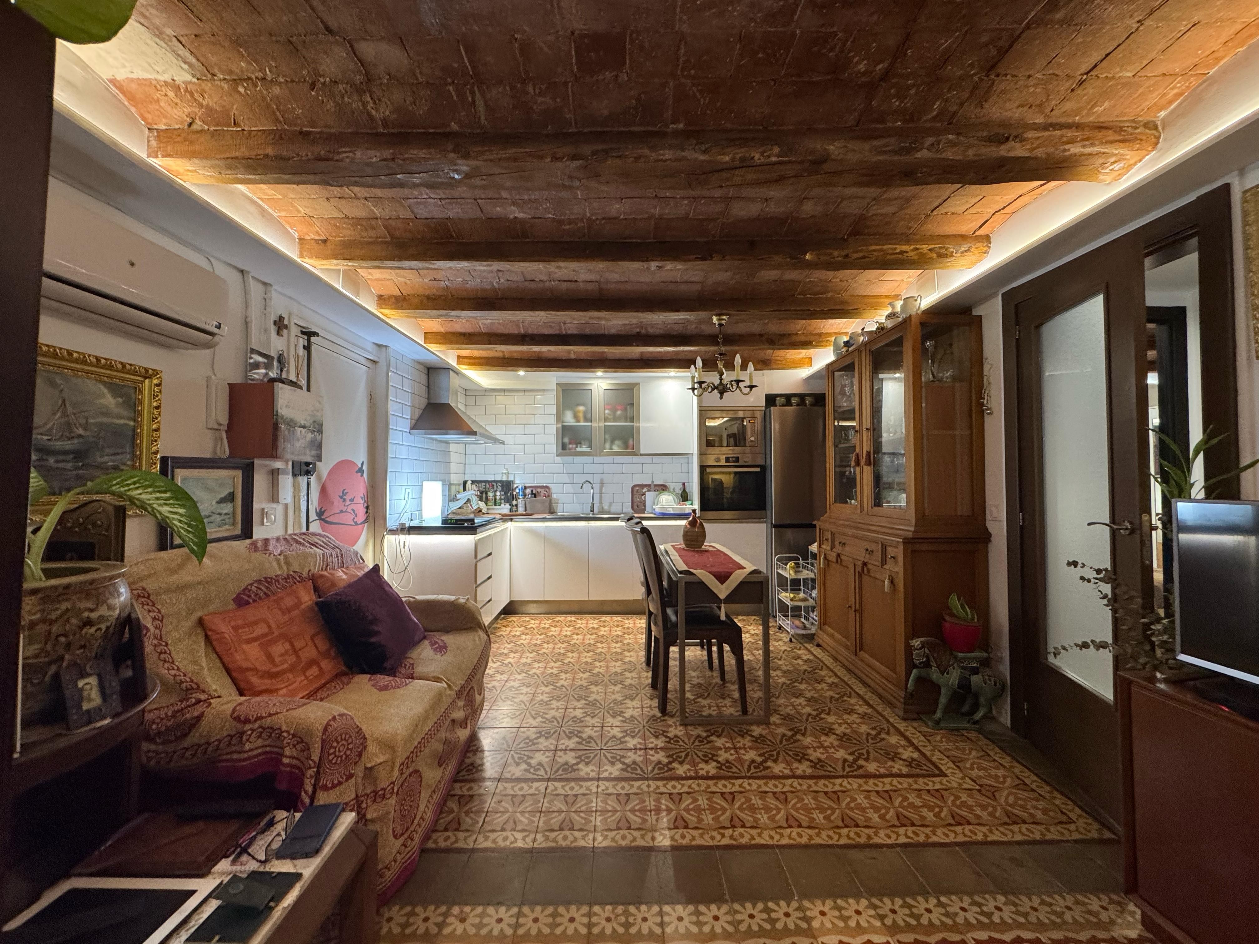 Kitchen of Flat for sale in  Barcelona Capital  with Balcony