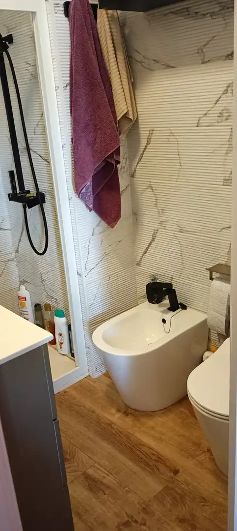 Baño de Casa adosada en venta en Cartagena con Aire acondicionado, Calefacción y Jardín privado