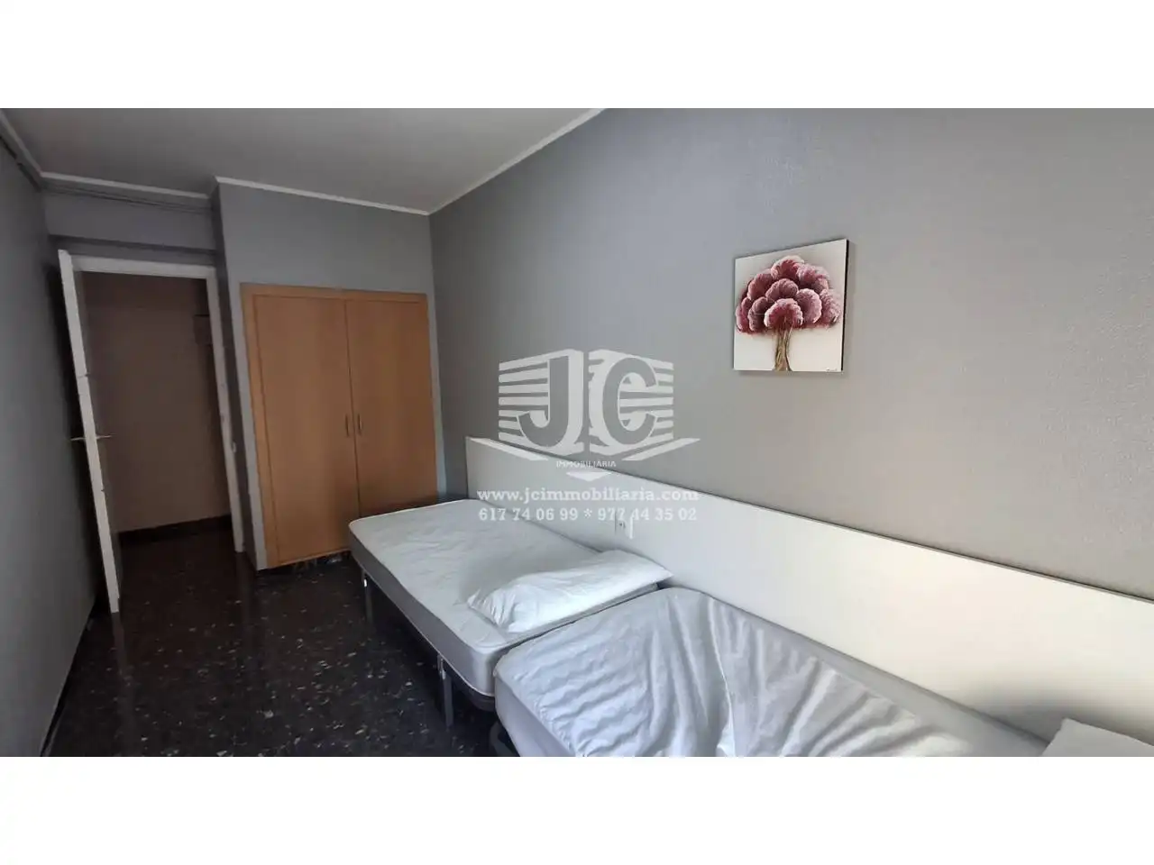 Bedroom of Flat for rent in Tortosa  with Heating, Furnished and Balcony