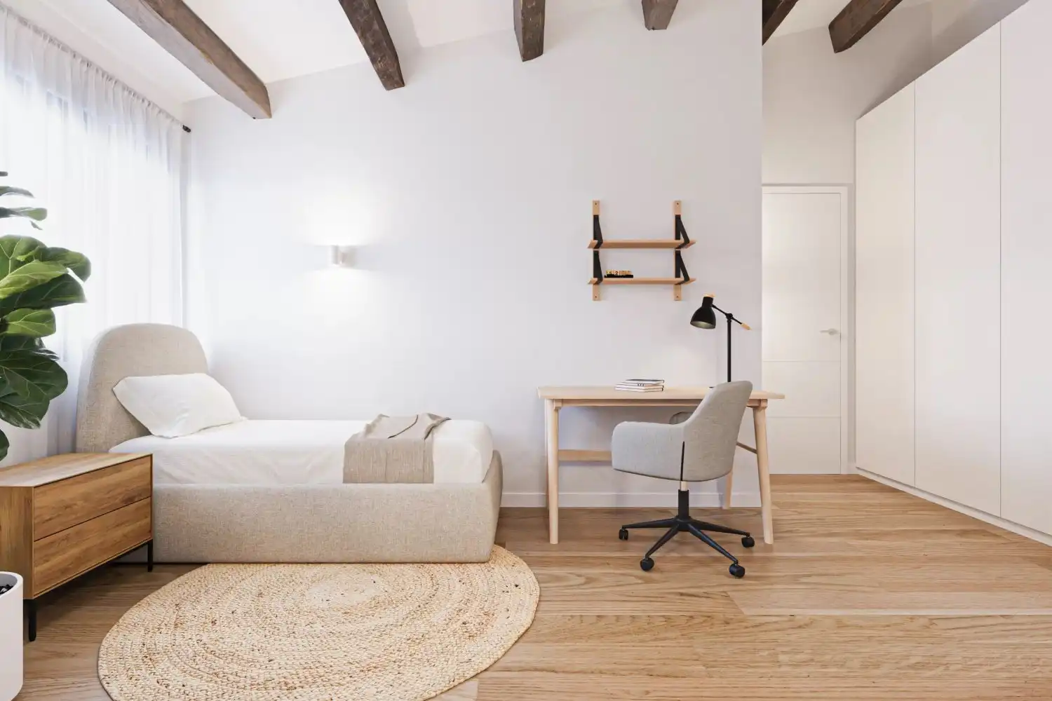 Bedroom of Houses for sale in Sant Vicenç Dels Horts  with Air Conditioner, Heating and Terrace