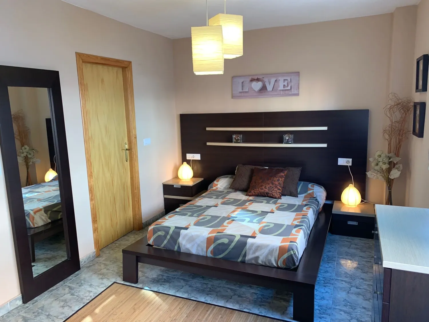 Bedroom of Flat to rent in  Murcia Capital  with Air Conditioner, Heating and Furnished