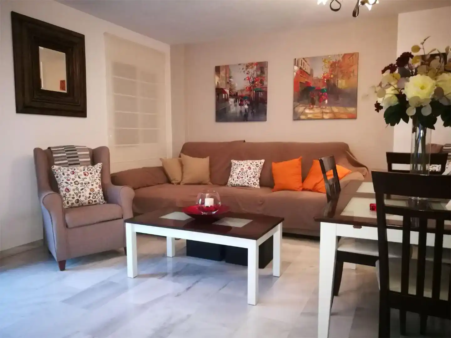 Sala d'estar de Dúplex en venda en Cártama amb Aire condicionat i Balcó