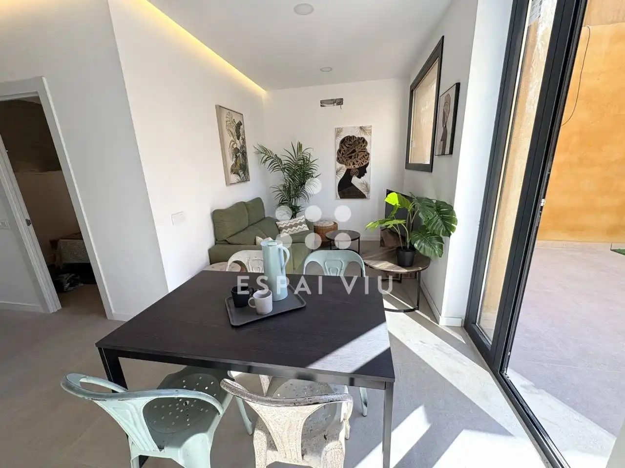 Wohnzimmer von Haus oder Chalet zum Verkauf in Sabadell mit Heizung und Privatgarten
