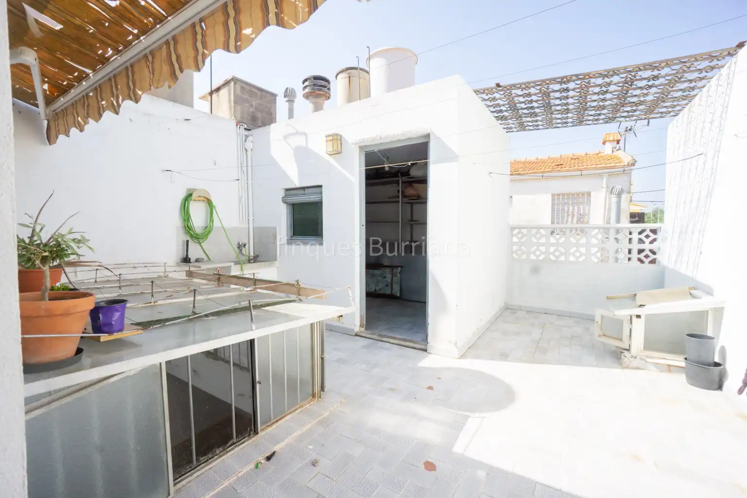 Terrassa de Casa o xalet en venda en Burriana / Borriana
