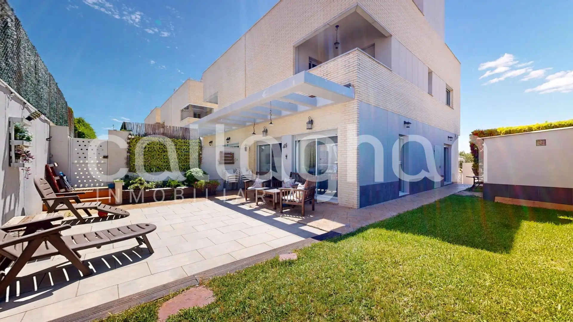 Garden of Detached homes for sale in Benaguasil  with Air Conditioner, Heating and Private garden