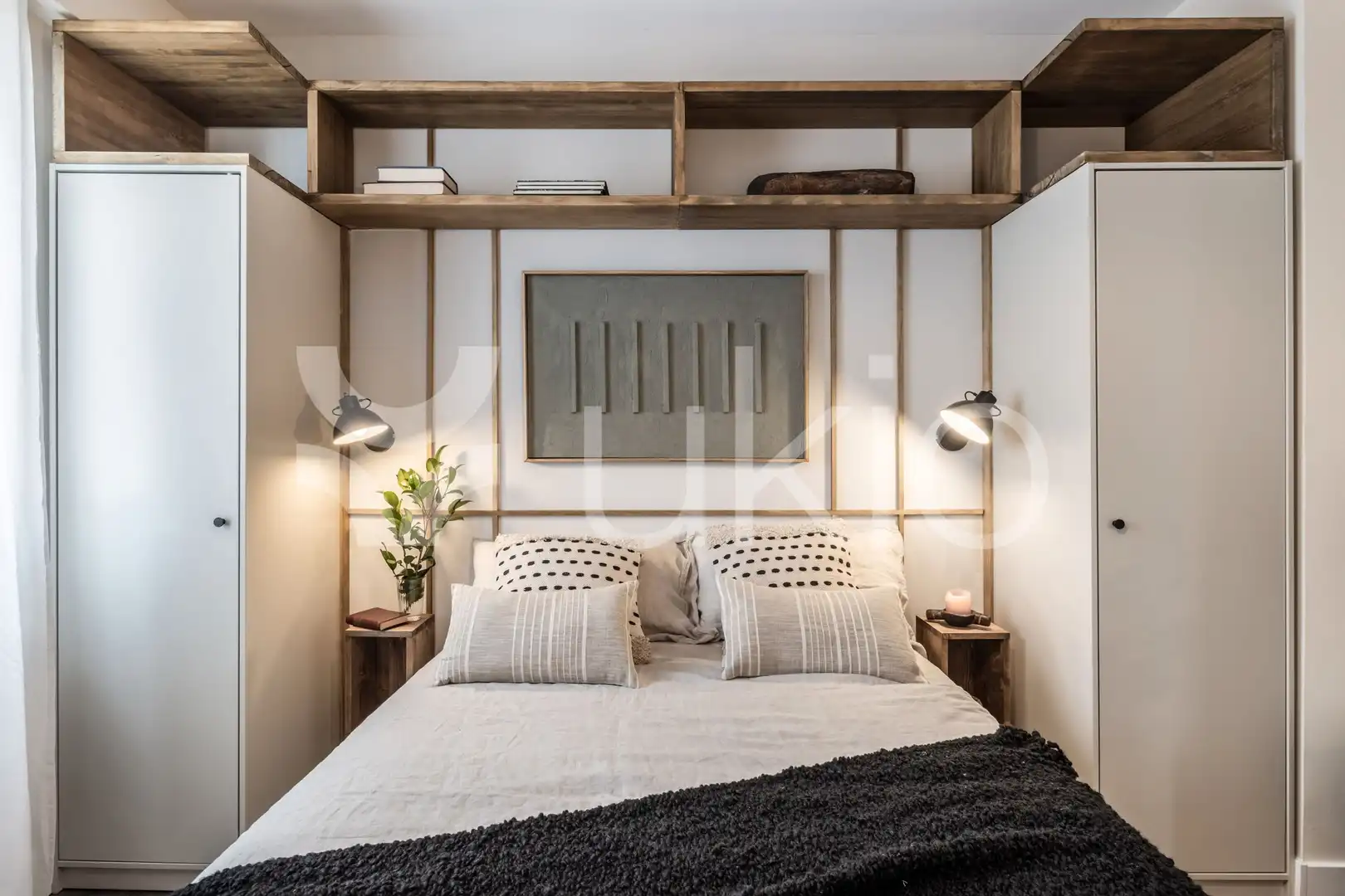 Habitación de Apartamento de alquiler en Madrid con Aire acondicionado, Calefacción y Terraza